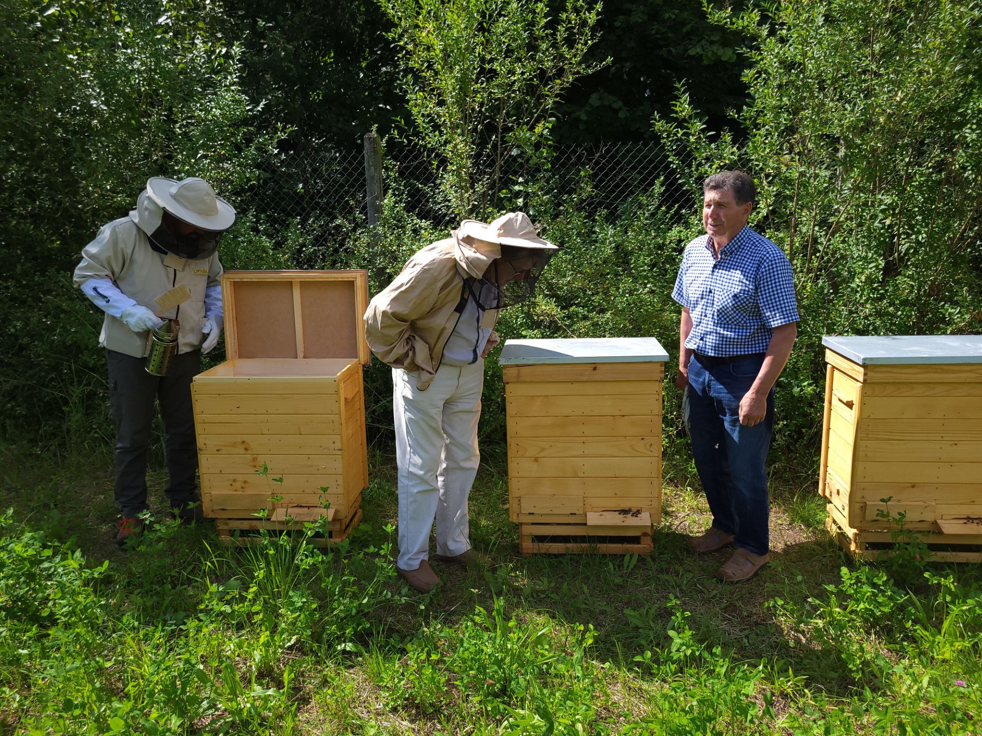 Prelegentami warsztatów byli doświadczeni pszczelarze- fot. Adam Sieńko