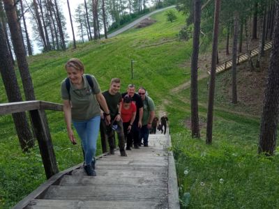 Wejście na Górę Zamkową- fot. Adam Kolator