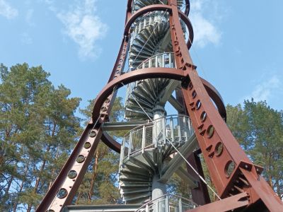 Jedna z kilku wież widokowych- fot. Joanna Jadeszko