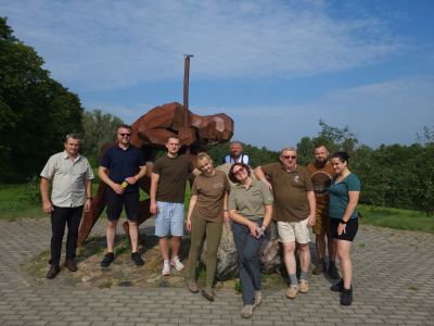 Zdjęcie grupowe uczestników wyjazdu- fot. Adam Sieńko